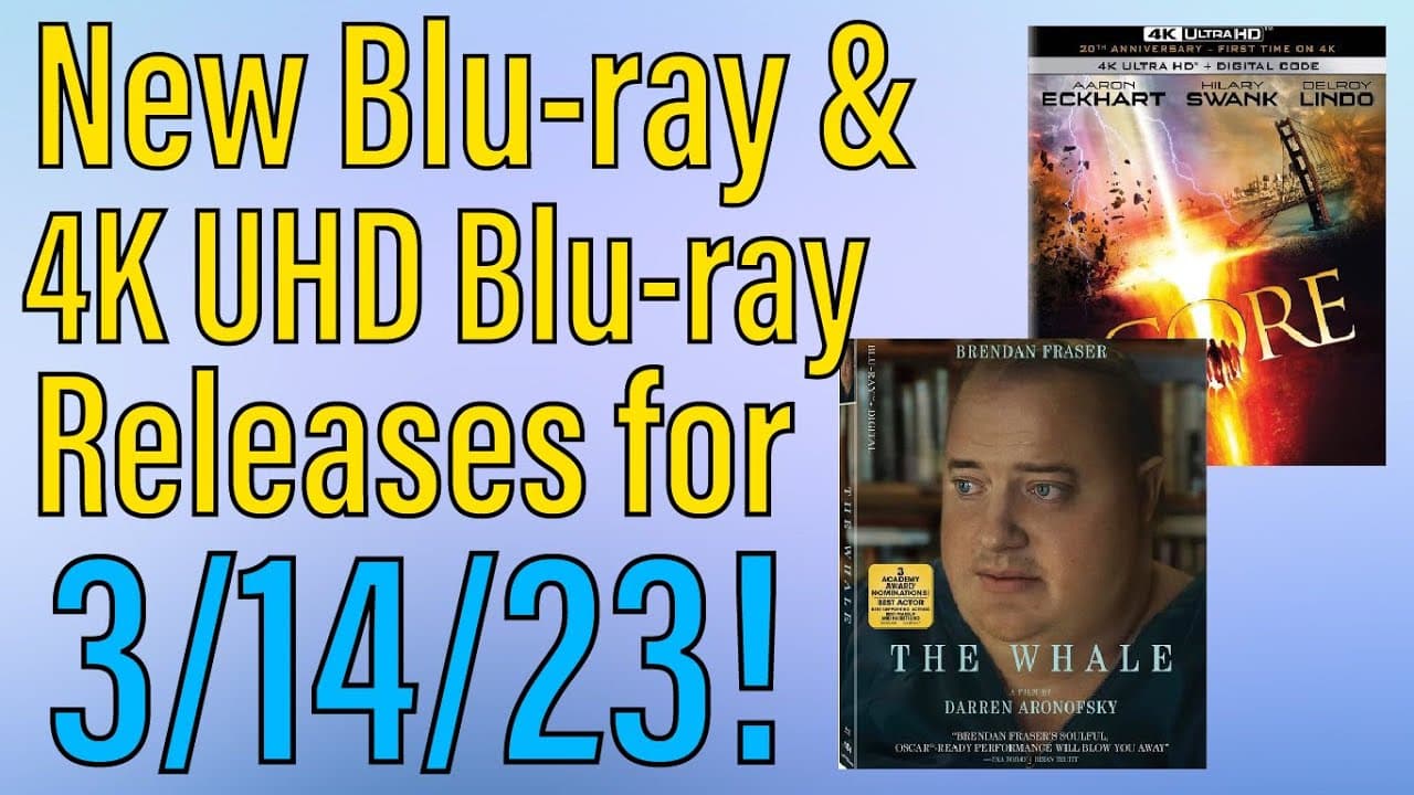 New Blu-ray & 4K UHD Blu-ray Releases for March 14th, 2023!