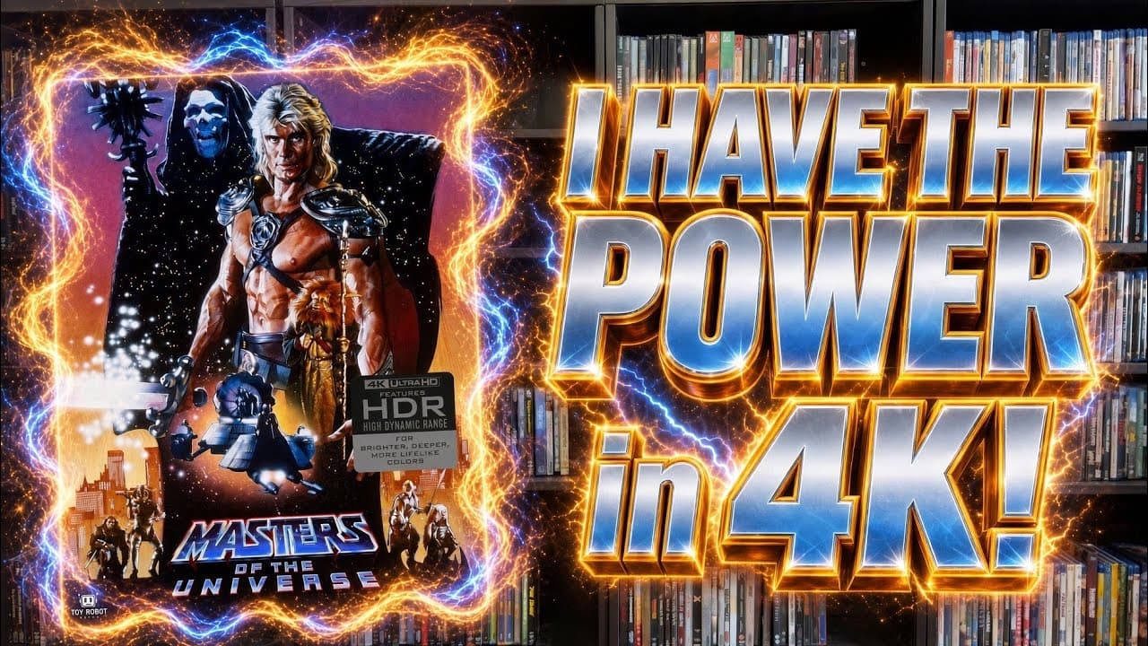 Masters of the Universe (1987) 4K UHD Blu-ray Review!