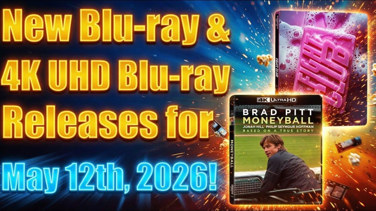 New Blu-ray & 4K UHD Blu-ray Releases for May 12th, 2026!