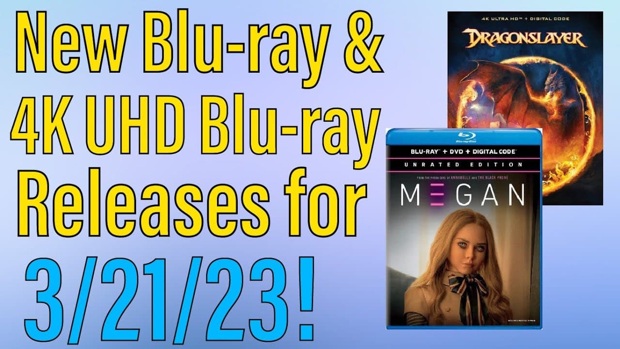 New Blu-ray & 4K UHD Blu-ray Releases for March 21st, 2023!
