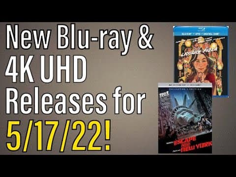 New Blu-ray & 4K UHD Releases for 5/17/22!
