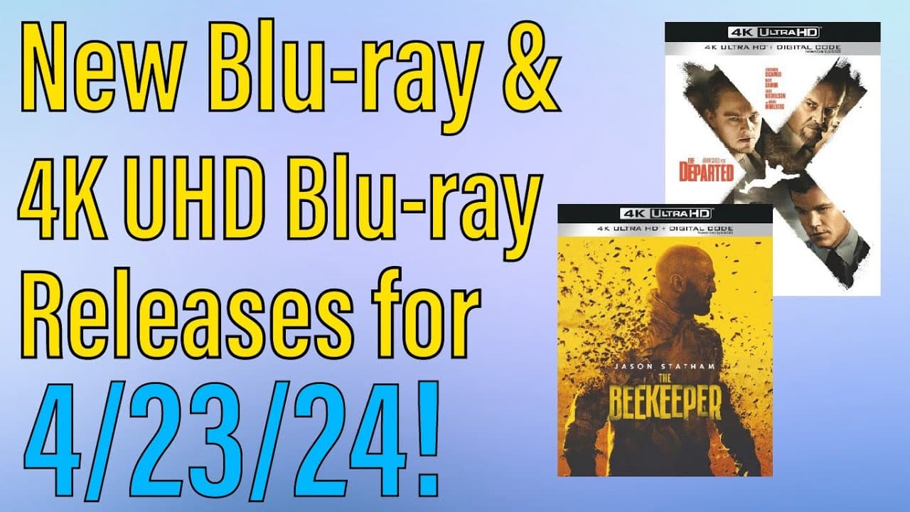 New Blu-ray & 4K UHD Blu-ray Releases for April 23rd, 2024!