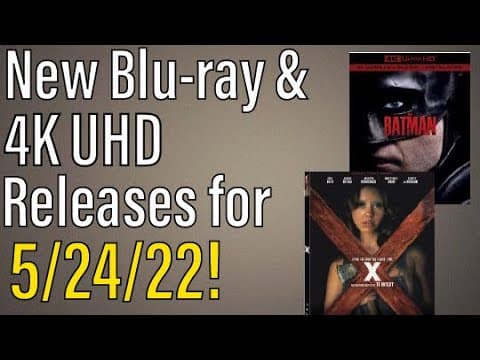 New Blu-ray & 4K UHD Releases for 5/24/22!