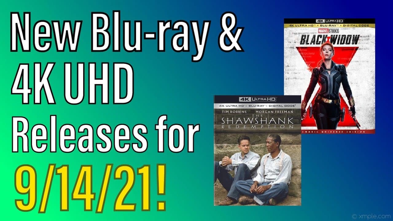 New Blu-ray & 4K UHD Releases for 9/14/21!
