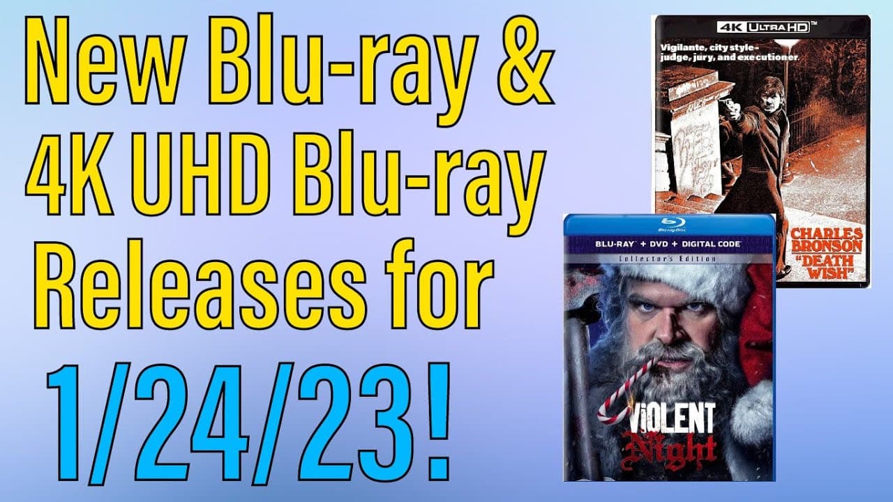 New Blu-ray & 4K UHD Blu-ray Releases for January 24th, 2023!