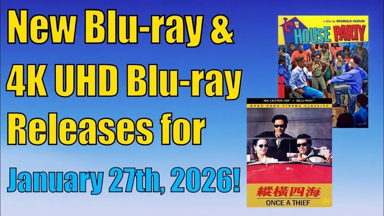 New Blu-ray & 4K UHD Blu-ray Releases for January 27th, 2026!