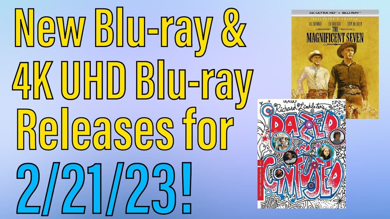 New Blu-ray & 4K UHD Blu-ray Releases for February 21st, 2023!