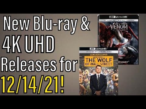 New Blu-ray & 4K UHD Releases for 12/14/21!