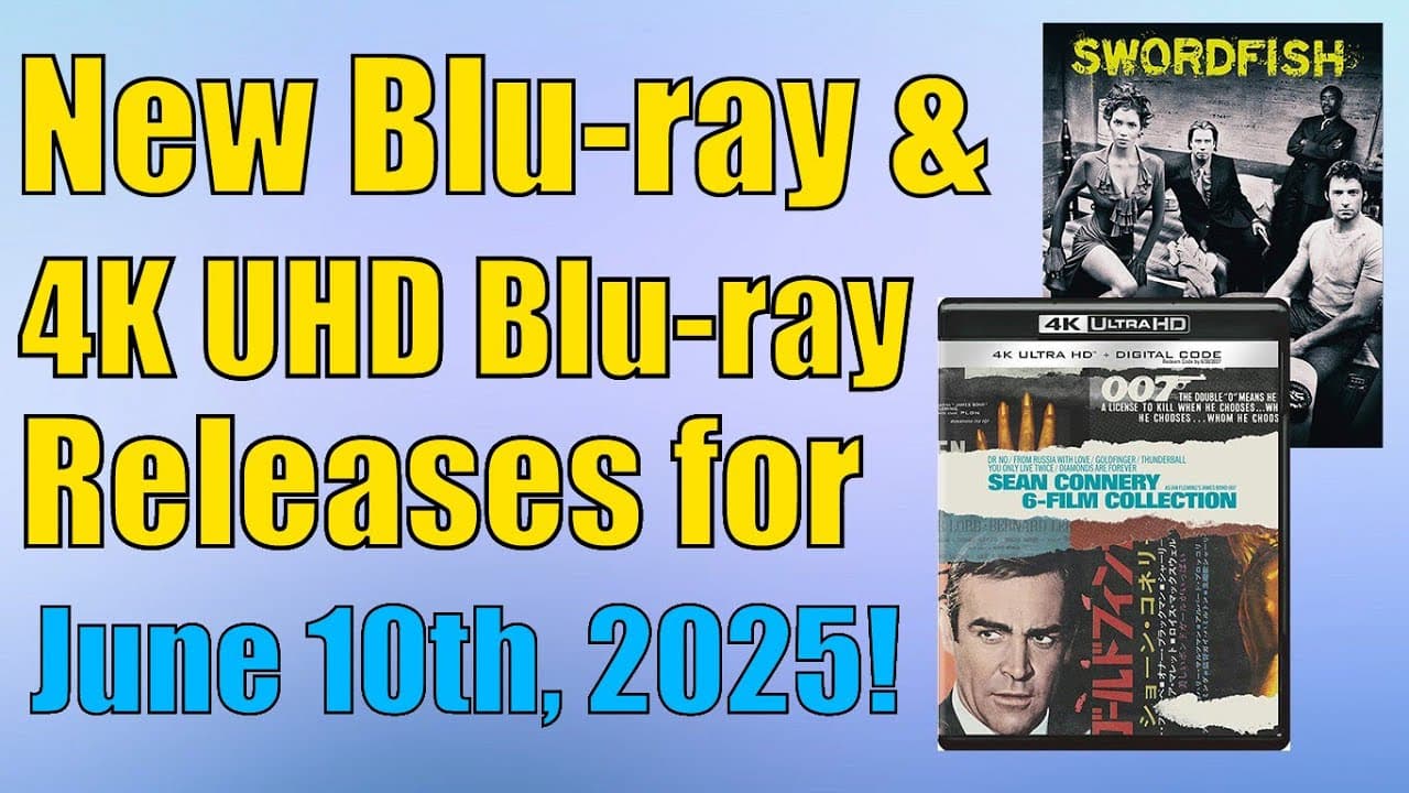 New Blu-ray & 4K UHD Blu-ray Releases for June 10th, 2025!