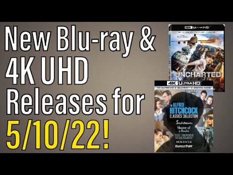 New Blu-ray & 4K UHD Releases for 5/10/22!