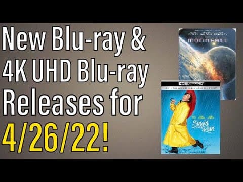 New Blu-ray & 4K UHD Releases for 4/26/22!
