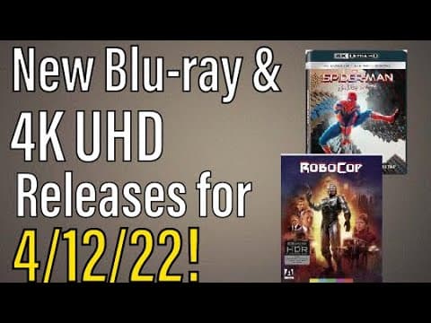New Blu-ray & 4K UHD Releases for 4/12/22!