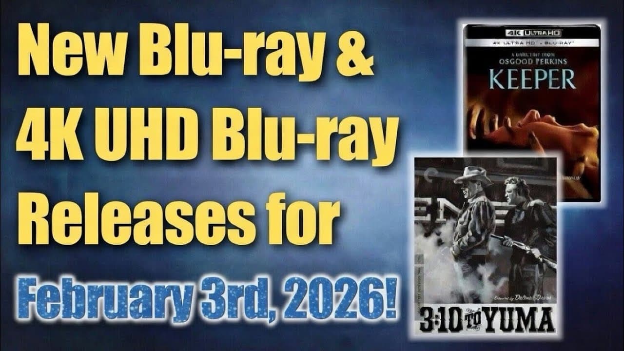 New Blu-ray & 4K UHD Blu-ray Releases for February 3rd, 2026!