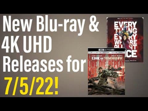New Blu-ray & 4K UHD Releases for 7/5/22!
