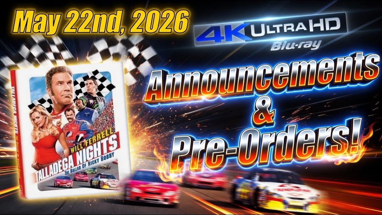 New 4K UHD Blu-ray Announcements & Pre-Orders for May 22nd, 2026!