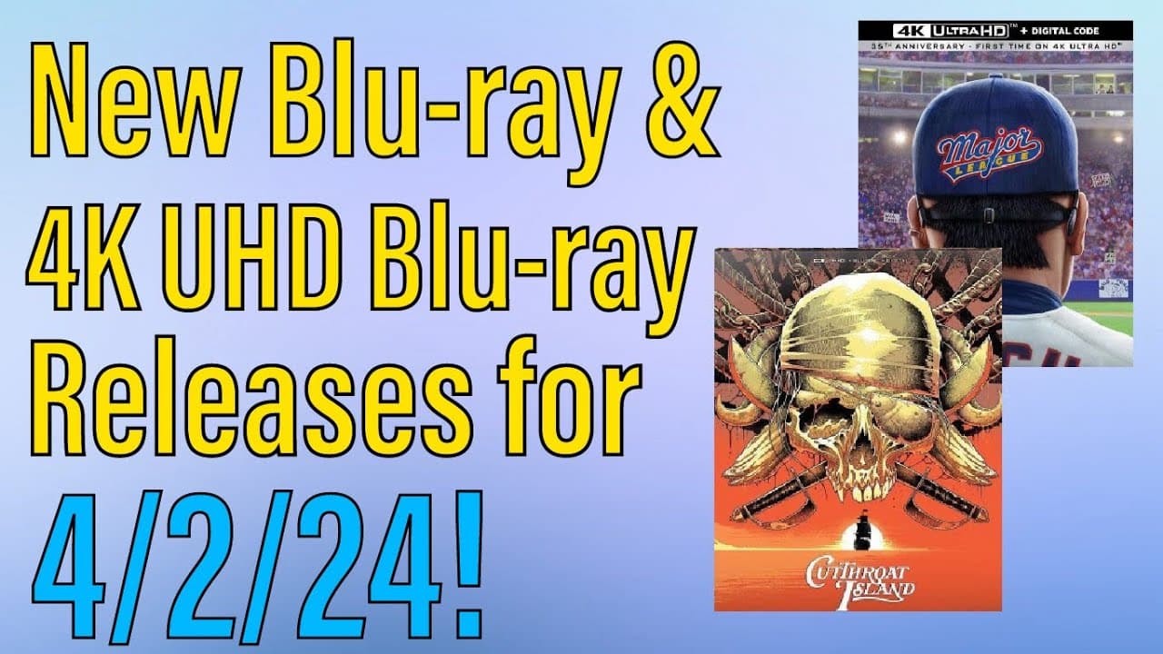New Blu-ray & 4K UHD Blu-ray Releases for April 2nd, 2024!