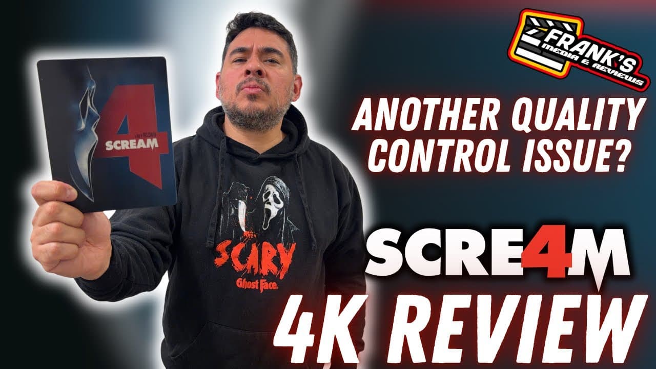 Scream 4 4k UHD Steelbook Review | Lionsgate Limited
