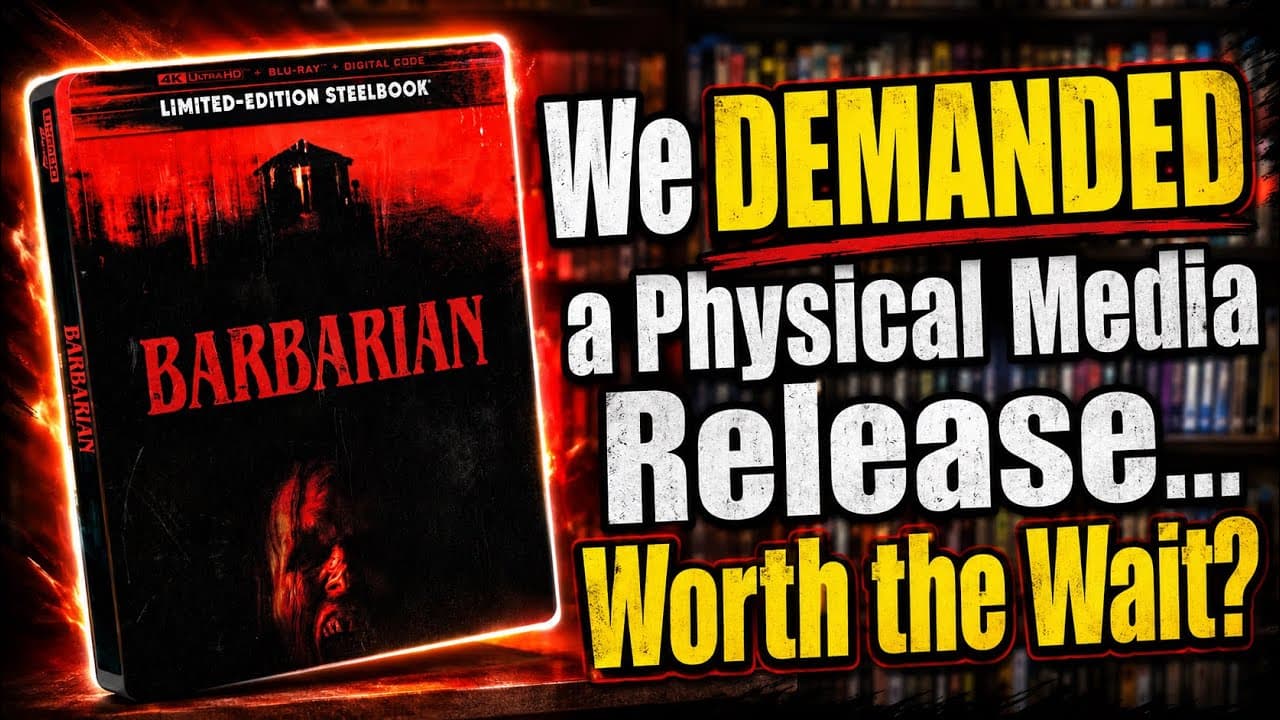 Barbarian (2022) 4K UHD Blu-ray Review!