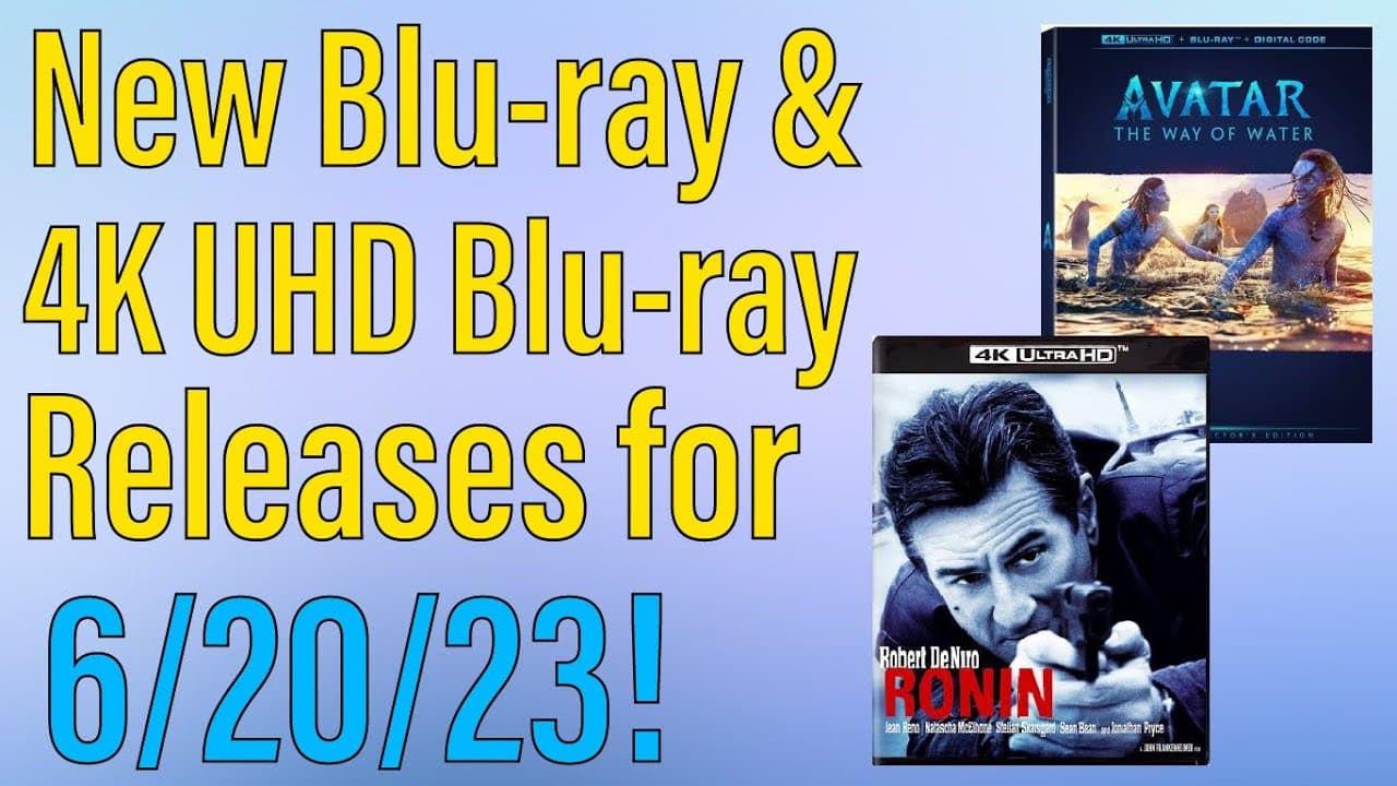 New Blu-ray & 4K UHD Releases for June 20th, 2023!