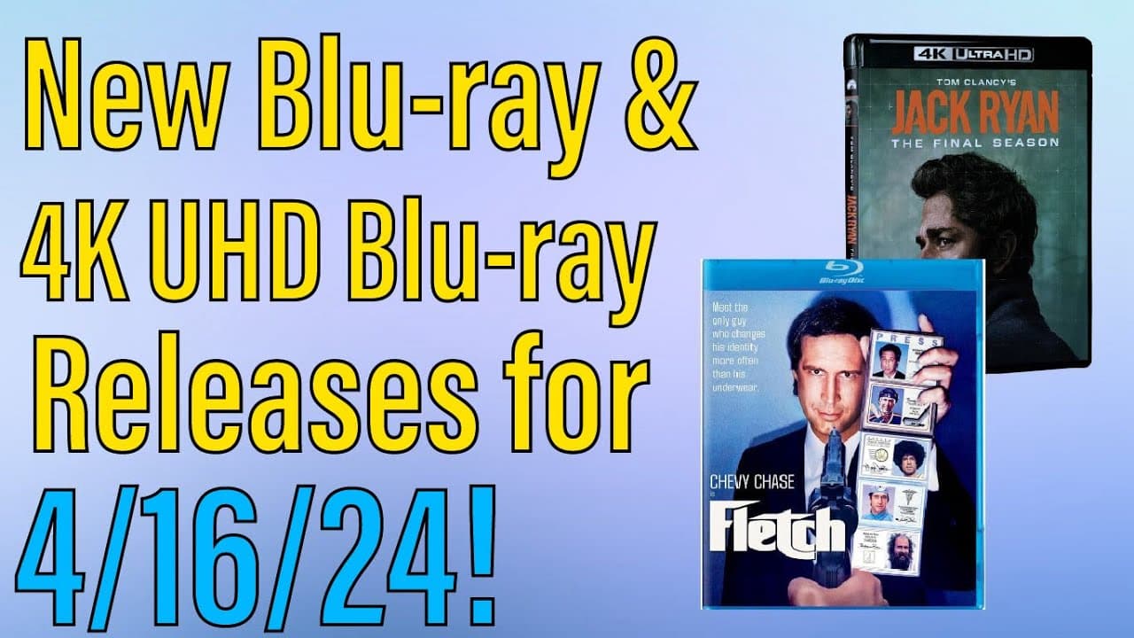 New Blu-ray & 4K UHD Blu-ray Releases for April 16th, 2024!
