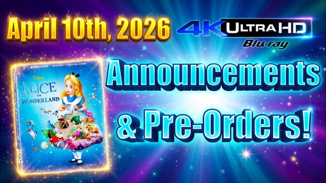 New 4K UHD Blu-ray Announcements & Pre-Orders for April 10th, 2026!