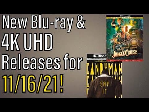 New Blu-ray & 4K UHD Releases for 11/16/21!