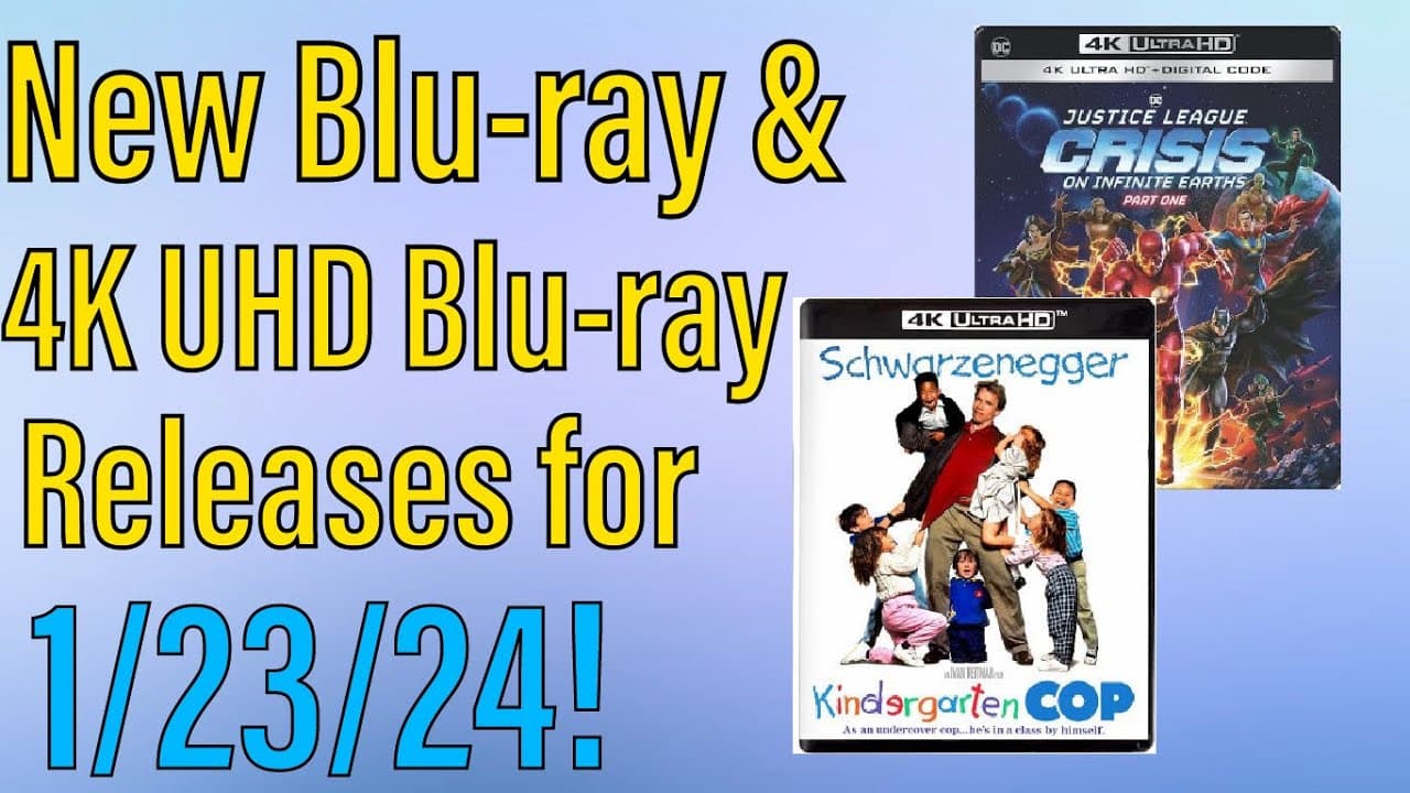 New Blu-ray & 4K UHD Blu-ray Releases for January 23, 2024!