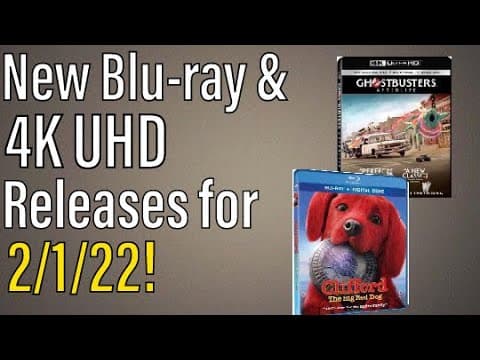 New Blu-ray & 4K UHD Releases for 2/1/22!