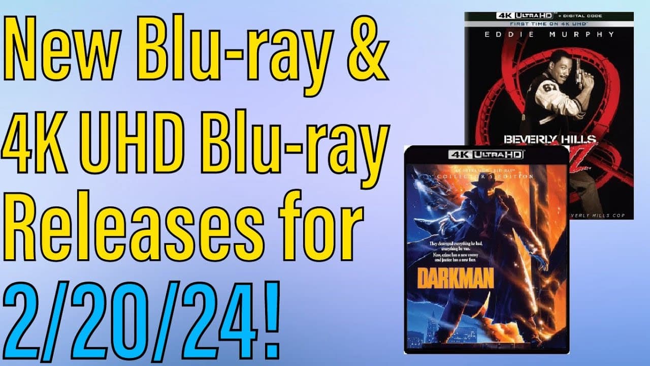 New Blu-ray & 4K UHD Blu-ray Releases for February 20th, 2024!
