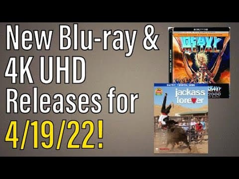 New Blu-ray & 4K UHD Releases for April 19th, 2022!