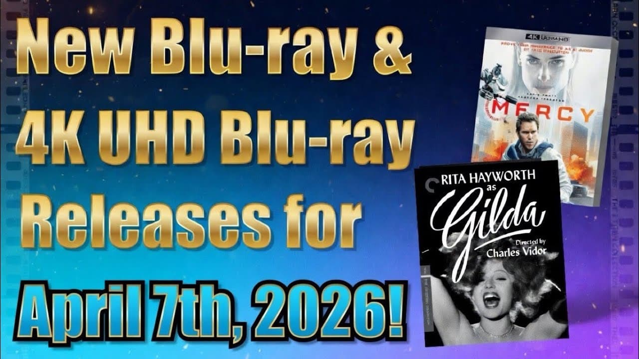 New Blu-ray & 4K UHD Blu-ray Releases for April 7th, 2026!