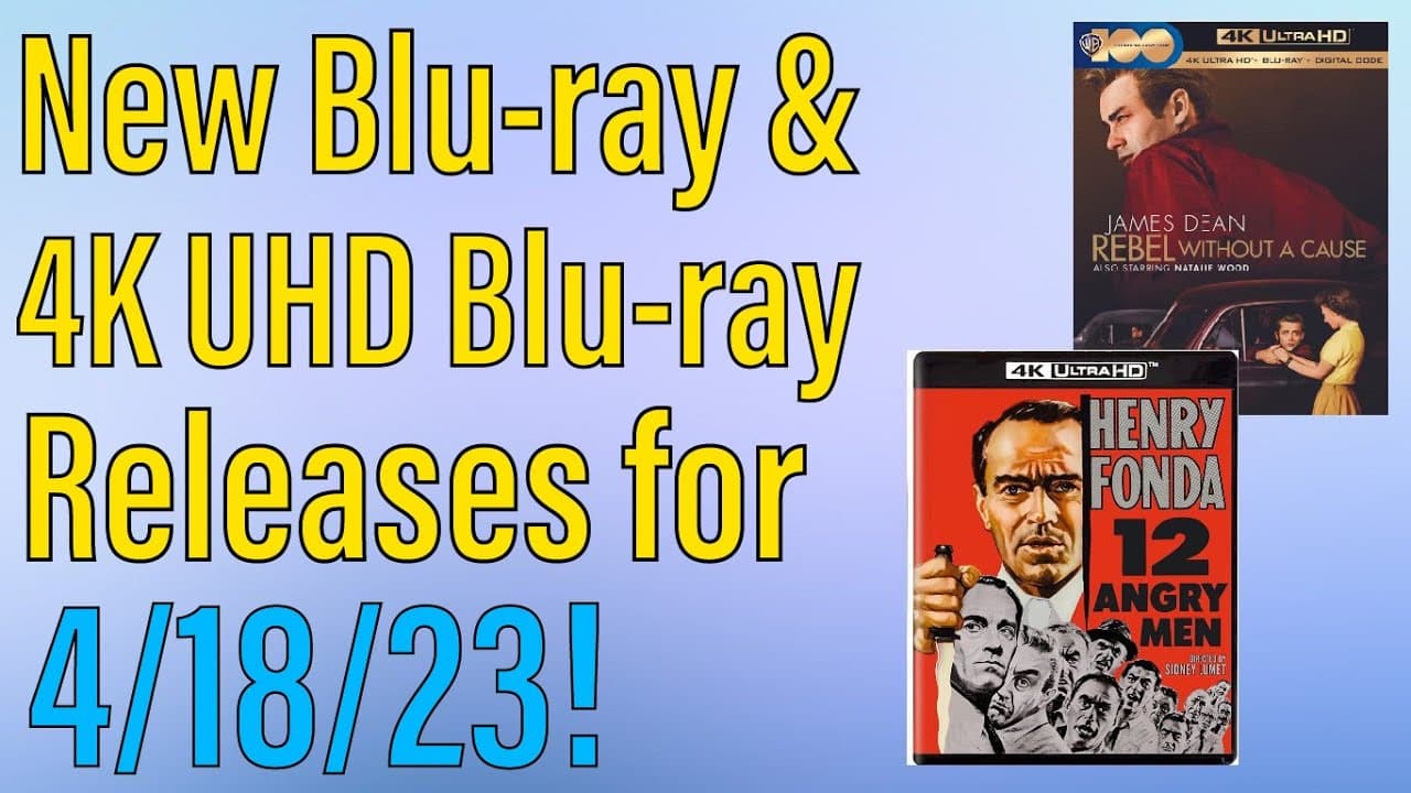 New Blu-ray & 4K UHD Blu-ray Releases for April 18th, 2023!