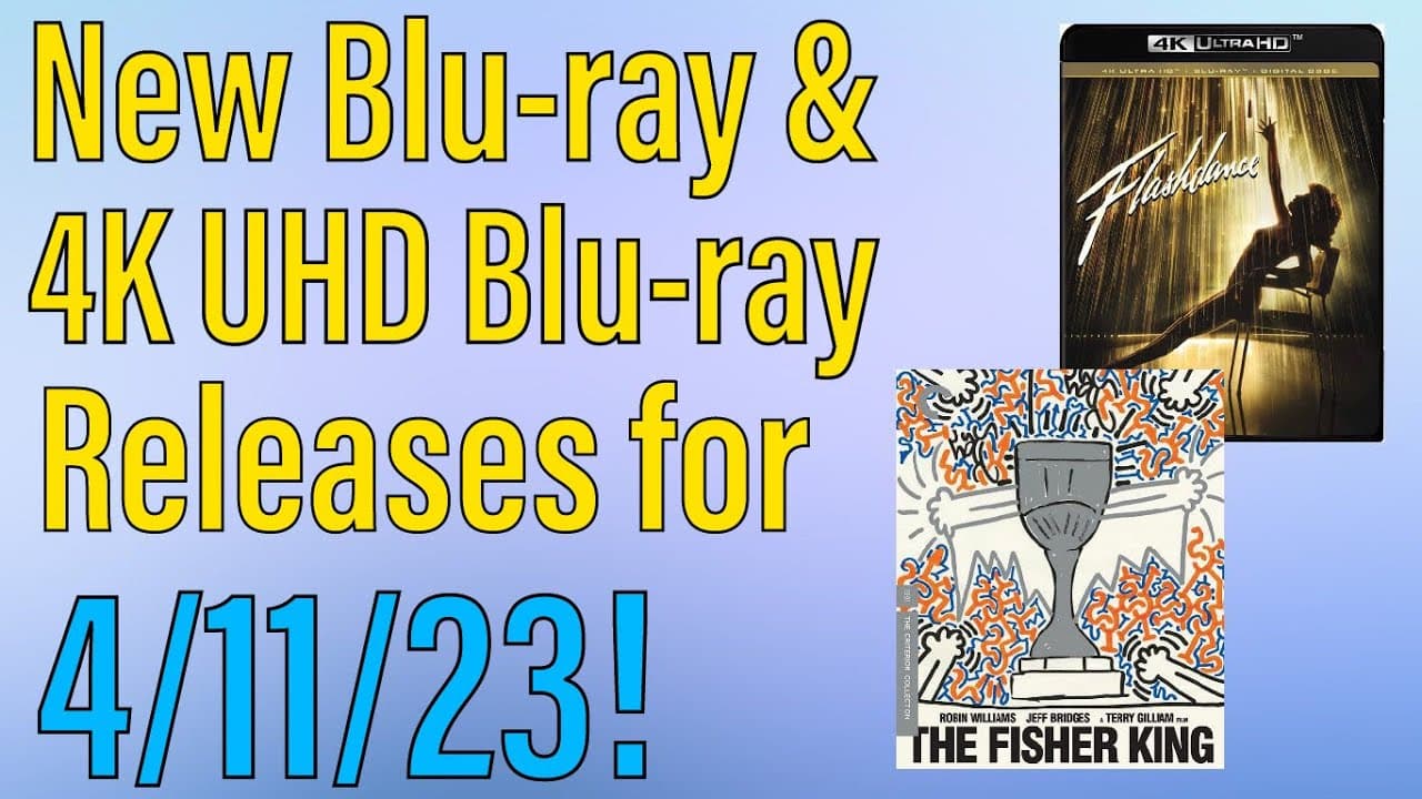 New Blu-ray & 4K UHD Blu-ray Releases for April 11th, 2023!