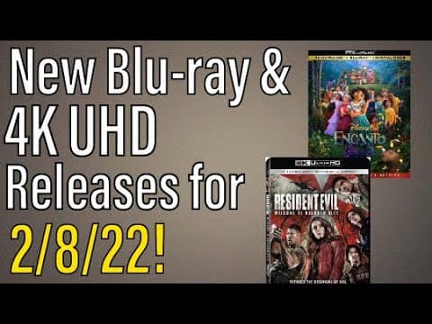 New Blu-ray & 4K UHD Releases for 2/8/22!